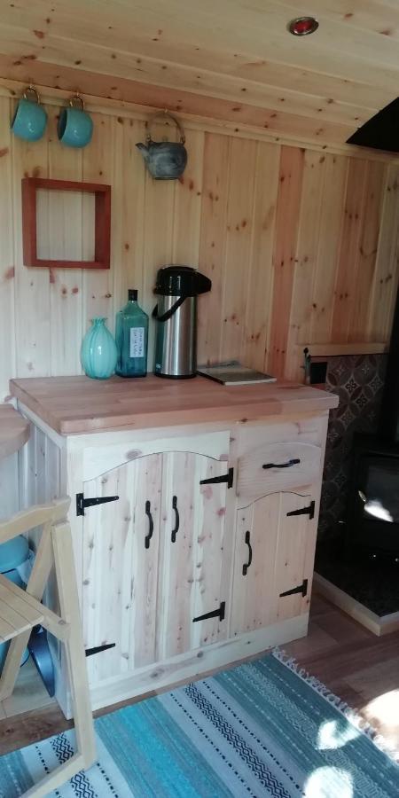 Sapphire Forest Garden Shepherd'S Hut Church Stretton Exterior foto