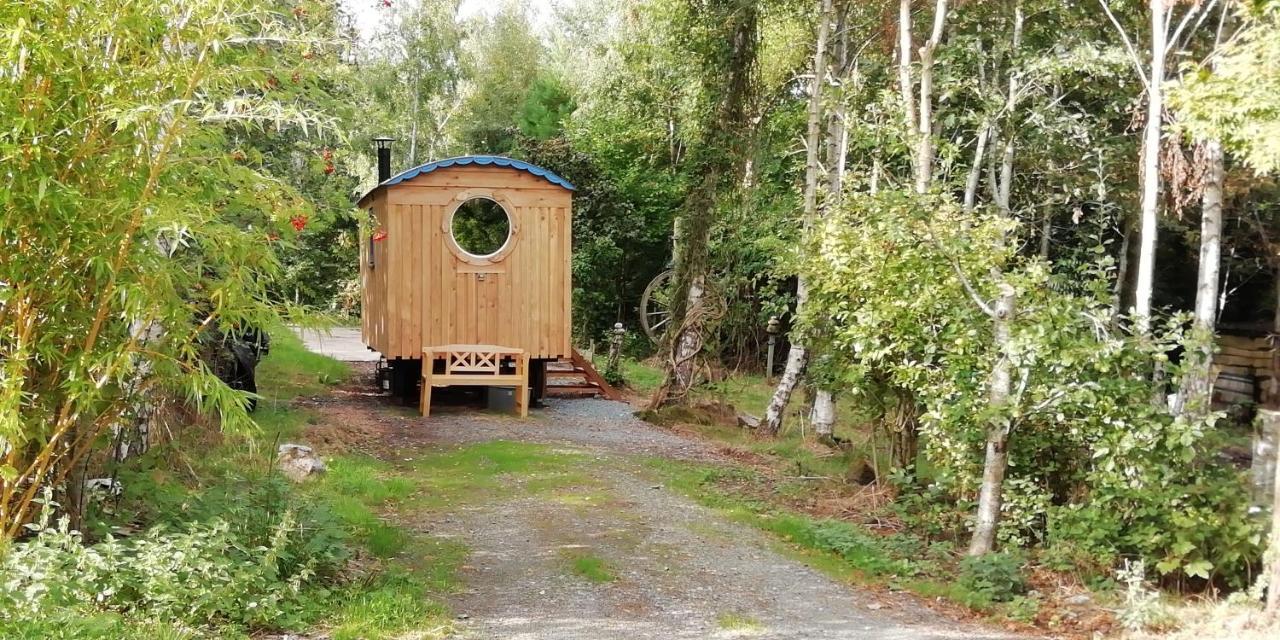 Sapphire Forest Garden Shepherd'S Hut Church Stretton Exterior foto