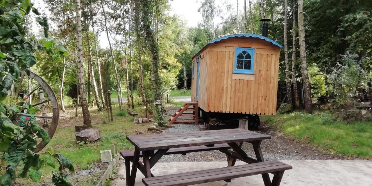 Sapphire Forest Garden Shepherd'S Hut Church Stretton Exterior foto
