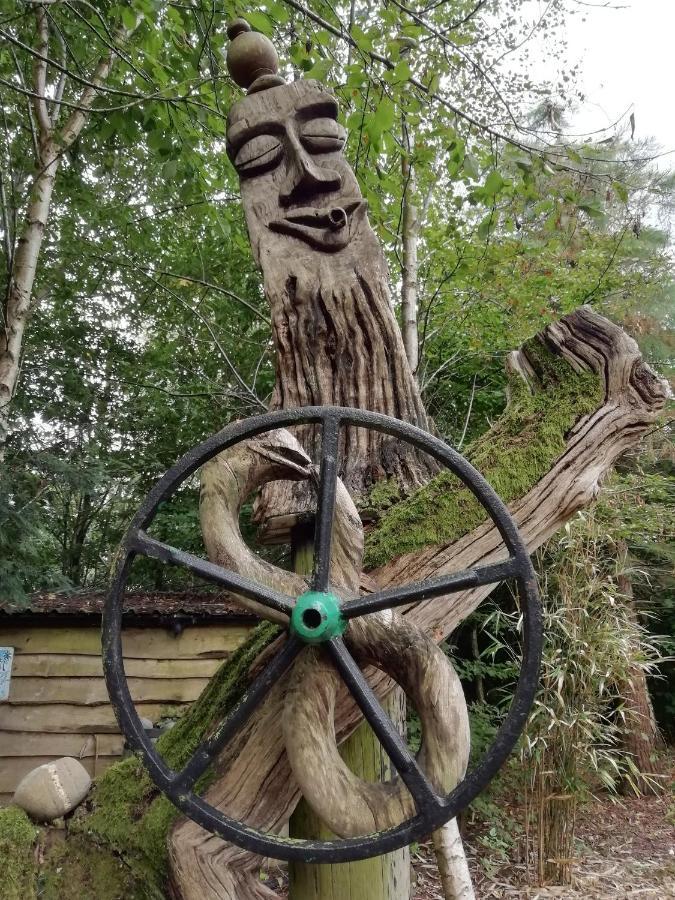 Sapphire Forest Garden Shepherd'S Hut Church Stretton Exterior foto