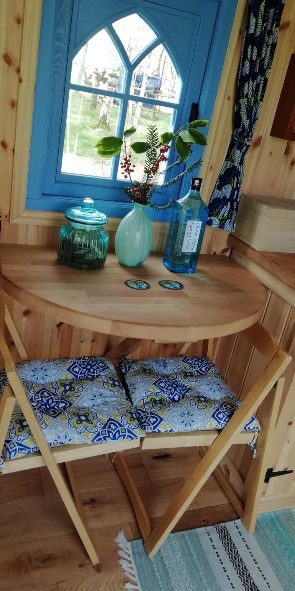 Sapphire Forest Garden Shepherd'S Hut Church Stretton Exterior foto