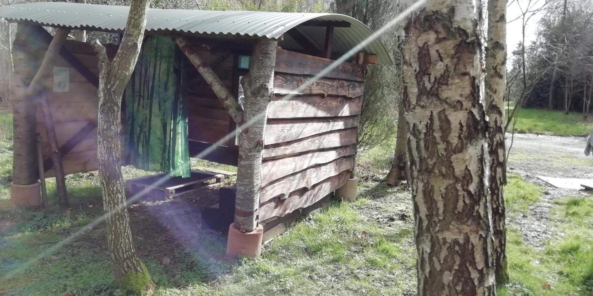 Sapphire Forest Garden Shepherd'S Hut Church Stretton Exterior foto