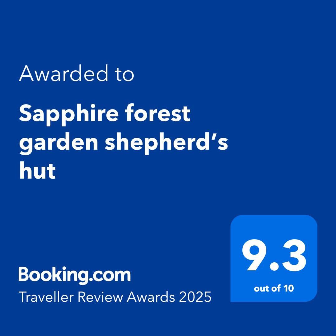 Sapphire Forest Garden Shepherd'S Hut Church Stretton Exterior foto